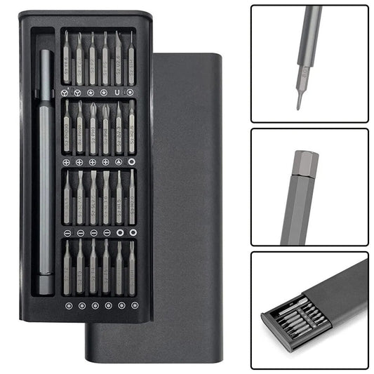 Mini Electric Screwdriver Set – 25-in-1 Precision Drill Kit
