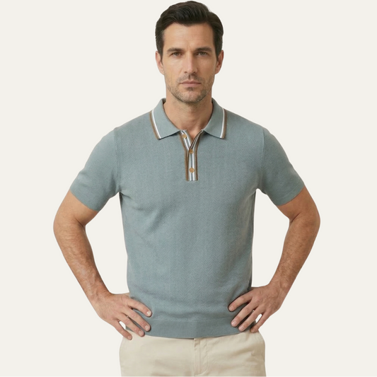 Men’s Slim Fit Cotton Polo Shirt