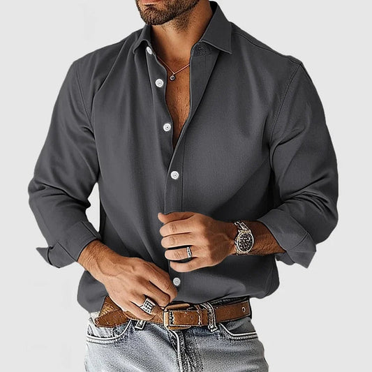 Men’s Wrinkle-Resistant Casual Shirt