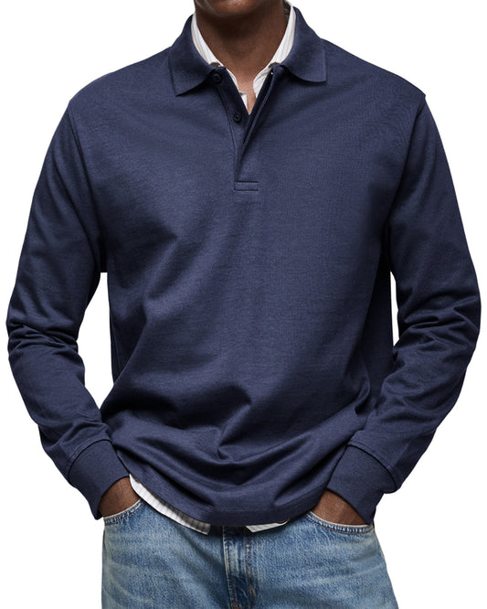 Men’s Long Sleeve Polo Shirt