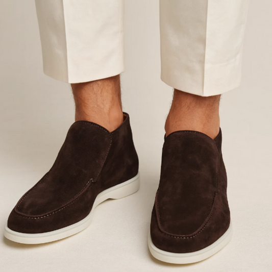 Men’s Suede Slip On Loafers