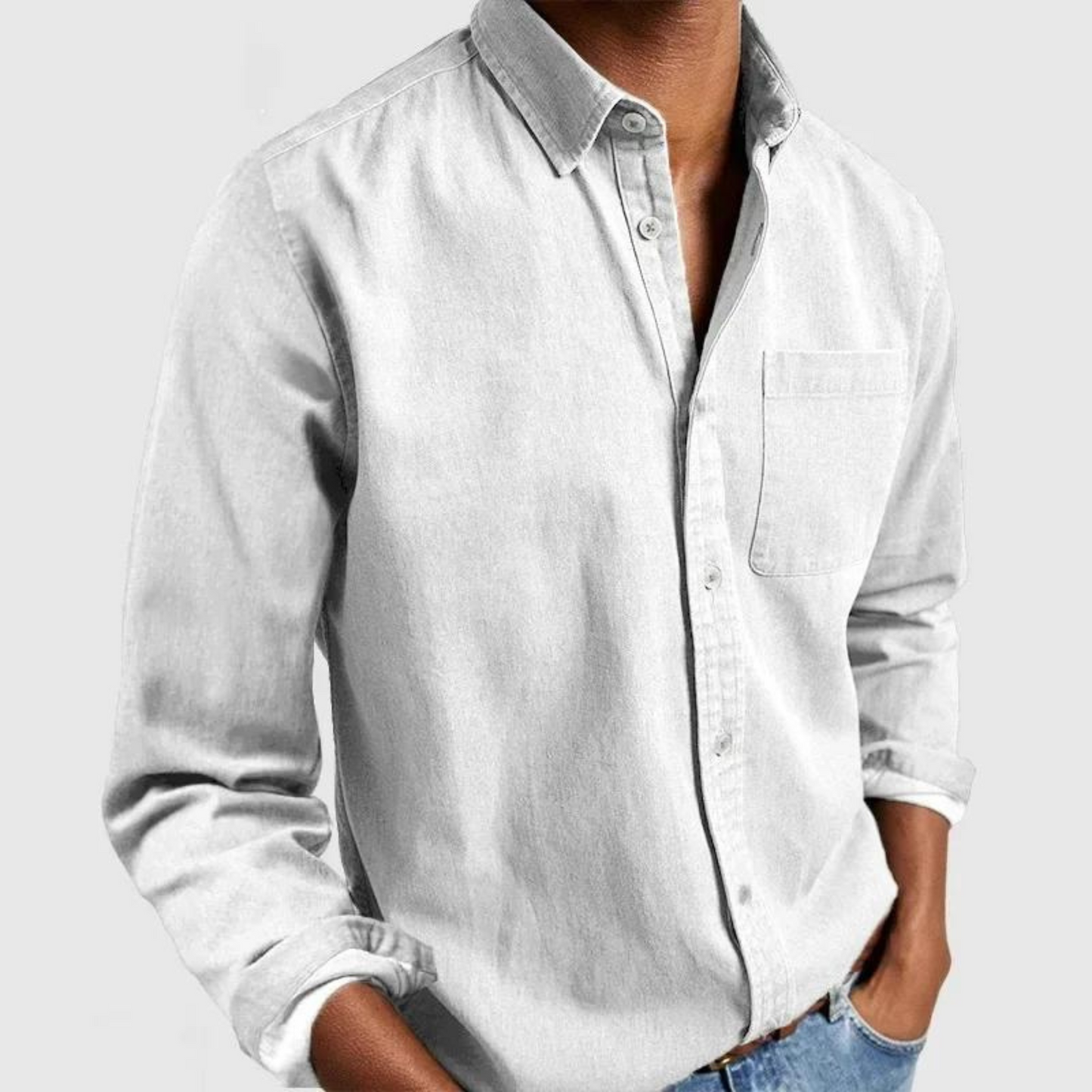 Men’s Premium Casual Button-Up Shirt