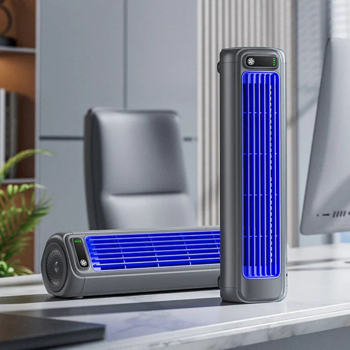 Rechargeable Portable Air Conditioner - Cordless Bladeless Fan