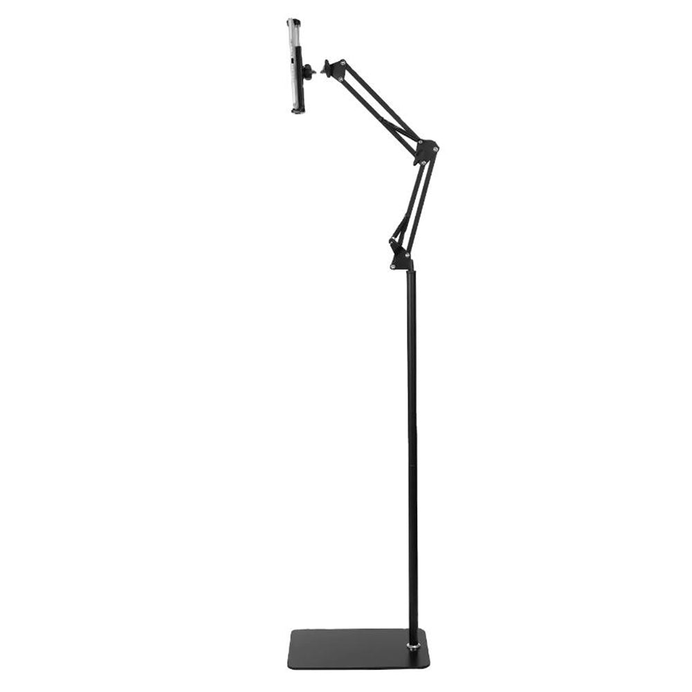 Adjustable Tablet Floor Stand - 360 Rotating Phone Holder 155cm