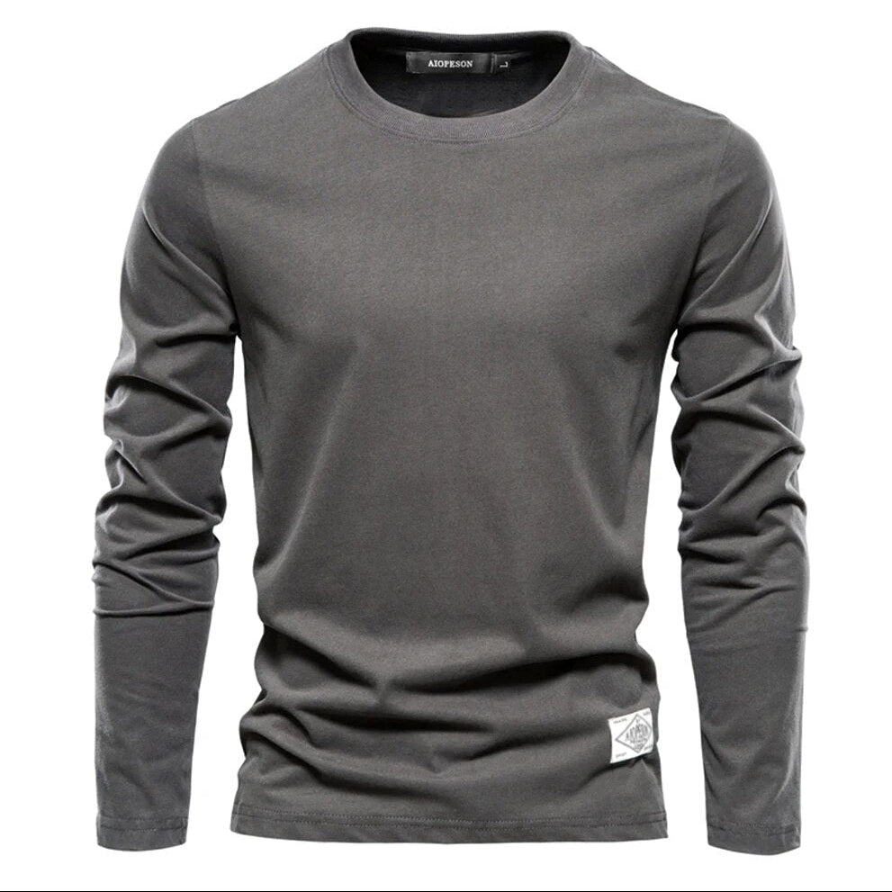 Men’s Long Sleeve T-Shirt – Classic Fit for Everyday Comfort