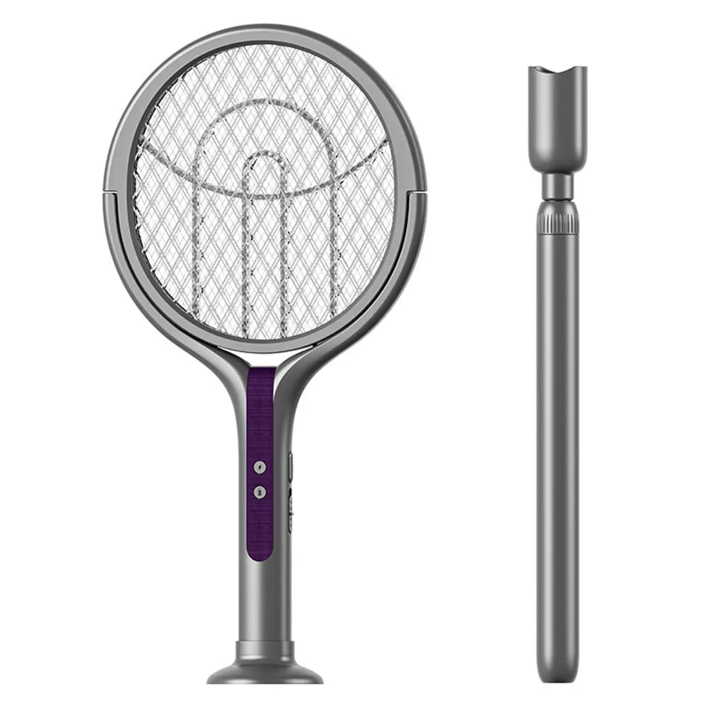 Rechargeable Electric Fly Swatter with Extendable Handle