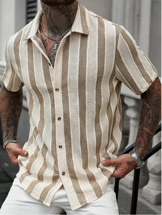 Ryan – Men’s Lightweight Woven Summer Shirt