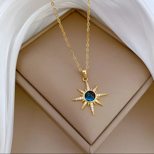 Aquamarine Necklace for Women
