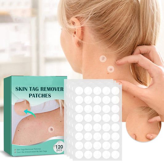 Skin Tag & Wart Removal Patches - Painless Sensitive Treatment