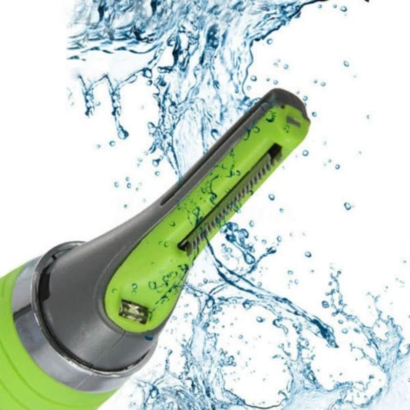 Precision Nose Ear Hair Trimmer - LED Light Eyebrow Detail Groomer