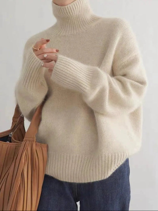 Cashmere Turtleneck Sweater for Women – Soft, Warm & Timeless
