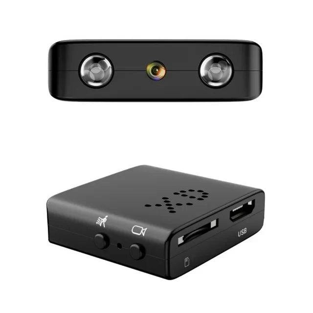 Compact HD WiFi Camera with Audio and Night Vision