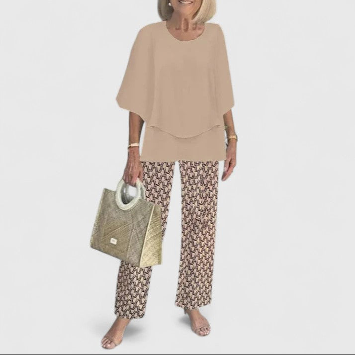 Women’s Two-Piece Set – Elegant Matching Outfit for Everyday & Evenings