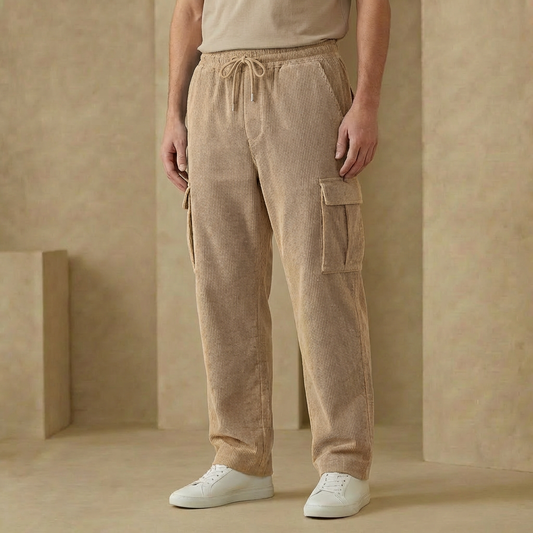 Hudson - Men's Relaxed Fit Cargo Sweatpants - Comfortable Utility Joggers with Pockets