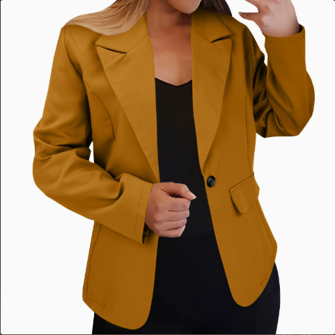Karina Women's Single-Breasted Blazer