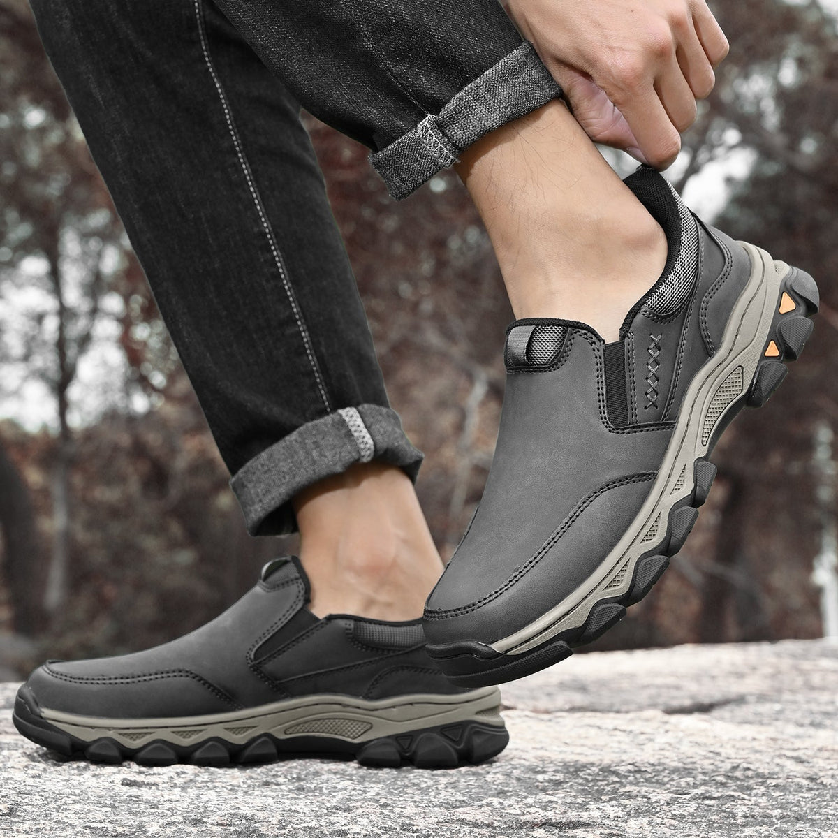 Men's Orthopedic Slip-On Walking Shoes