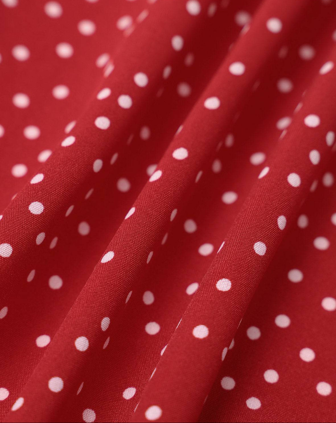 Polka Dot Ruffle Wrap Dress for Women