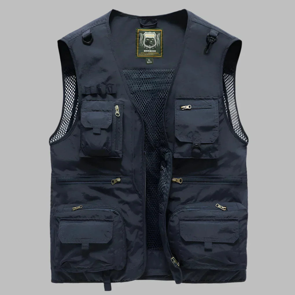 Men’s Lightweight Multi-Pocket Utility Vest