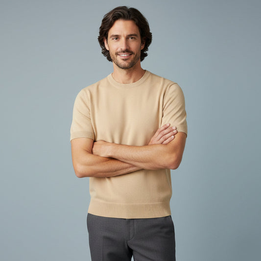 Men’s Slim Fit Knit T Shirt