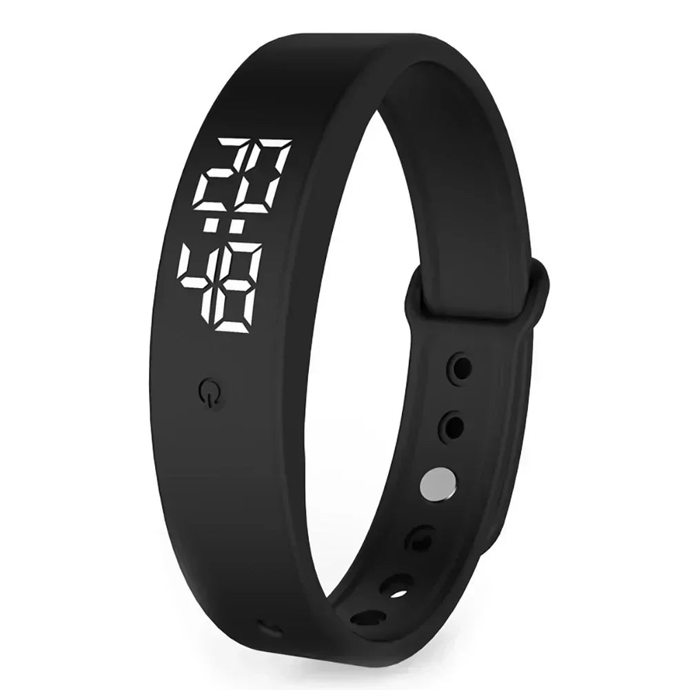 Water-Resistant Vibration Alert Digital Watch