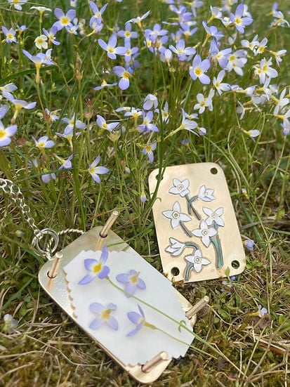 Mini Flower Press - Pocket Botanical Herbarium Keepsake Maker
