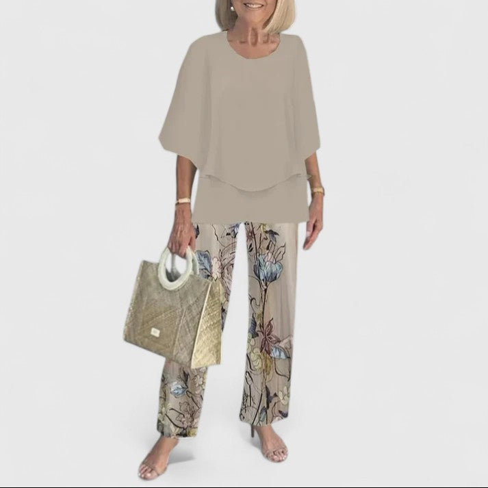 Women’s Two-Piece Set – Elegant Matching Outfit for Everyday & Evenings