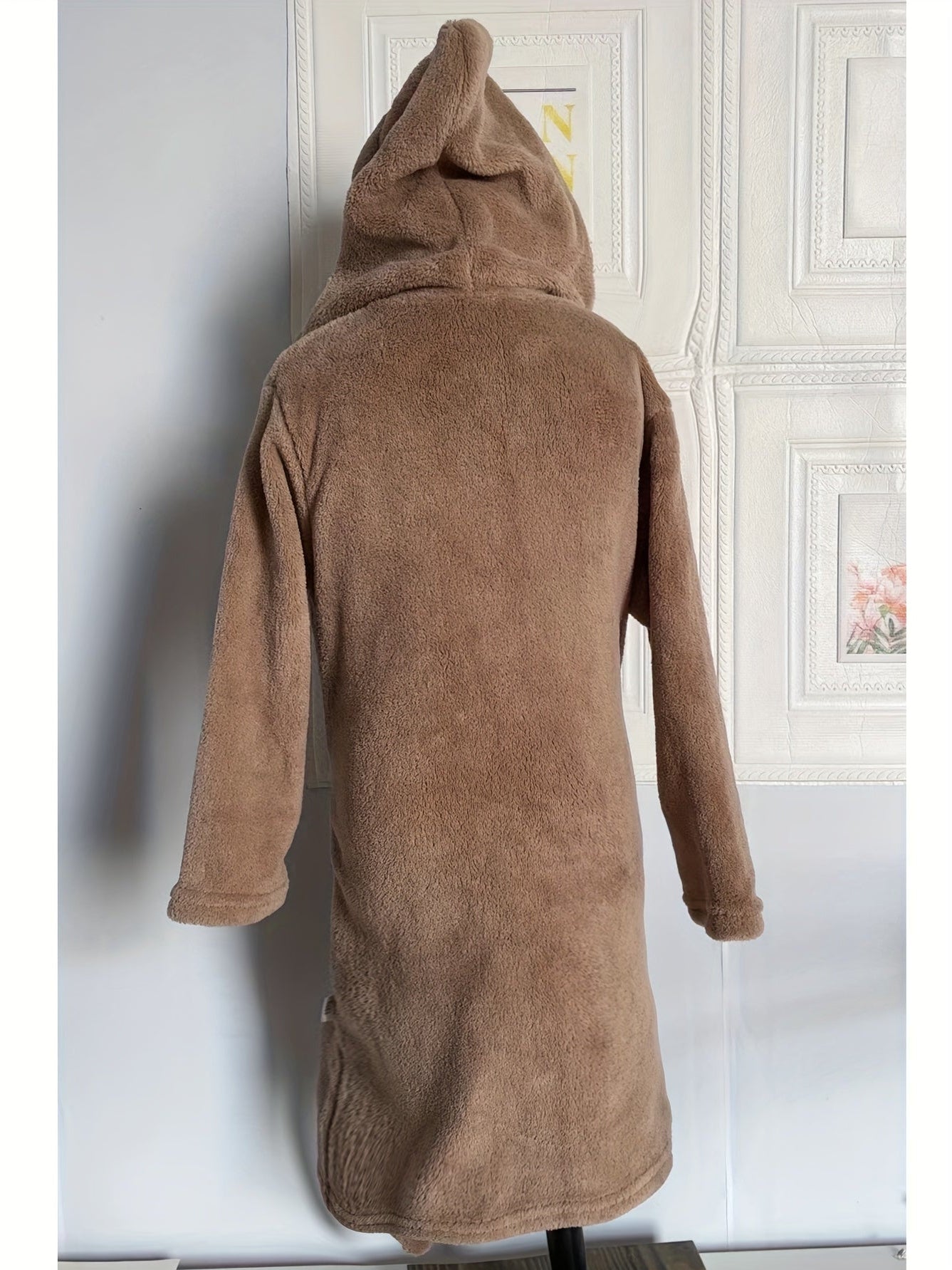 Kids Hooded Fleece Robe – Soft Warm Bathrobe for Boys & Girls