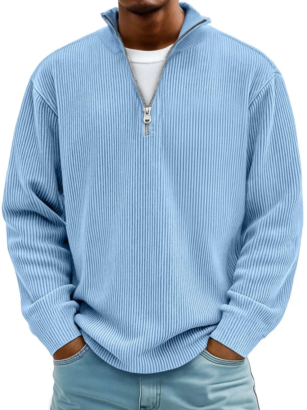 Men’s Half-Zip Knit Pullover