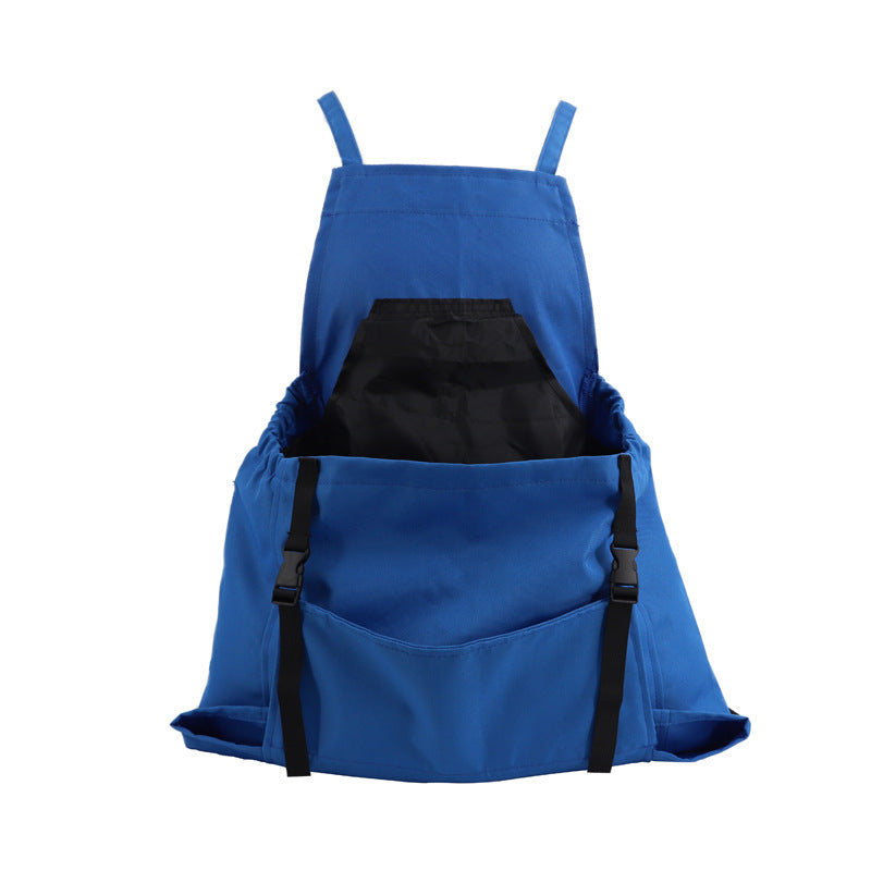 Heavy-Duty Waterproof Gardening Apron - Oxford Canvas Tool Pockets