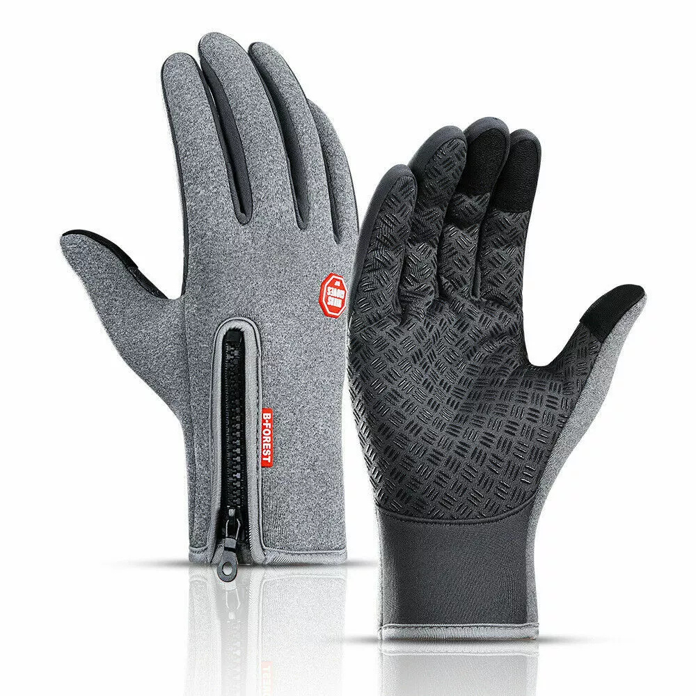 Winter Thermal Touchscreen Gloves - Windproof Cycling Riding Mitts