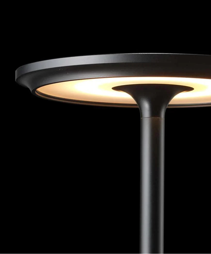 Rechargeable Brass Table Lamp – Modern Wireless LED Accent Light