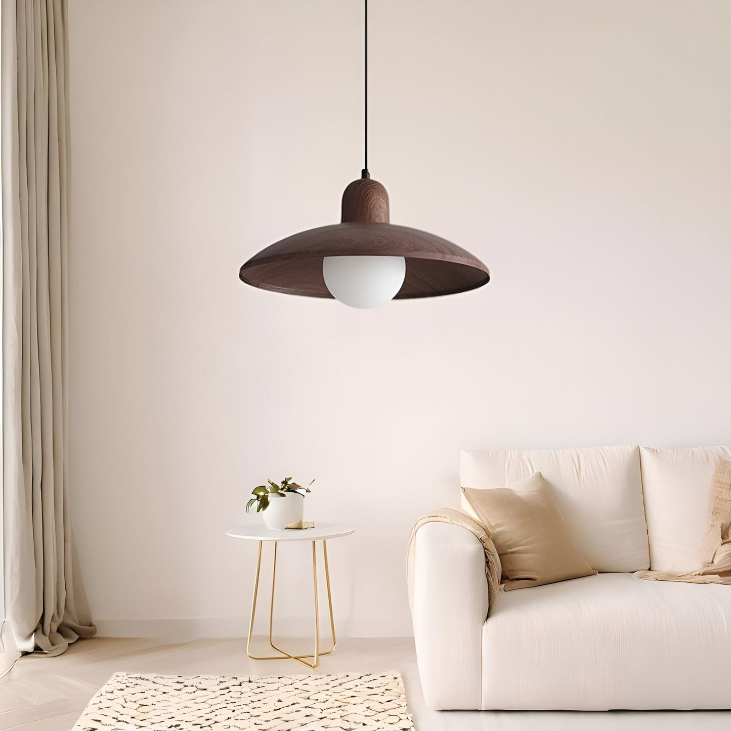 Scandinavian Iron LED Pendant Light