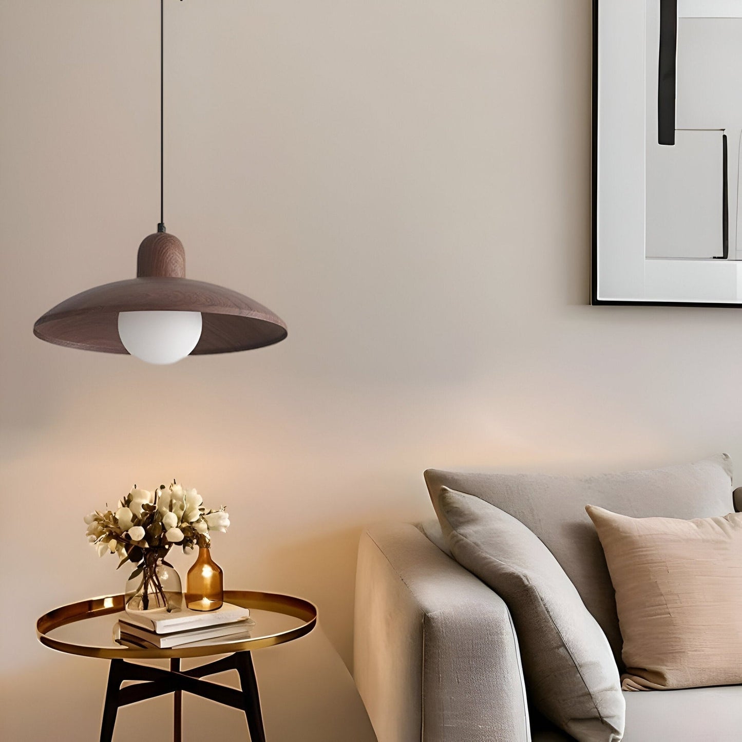 Scandinavian Iron LED Pendant Light