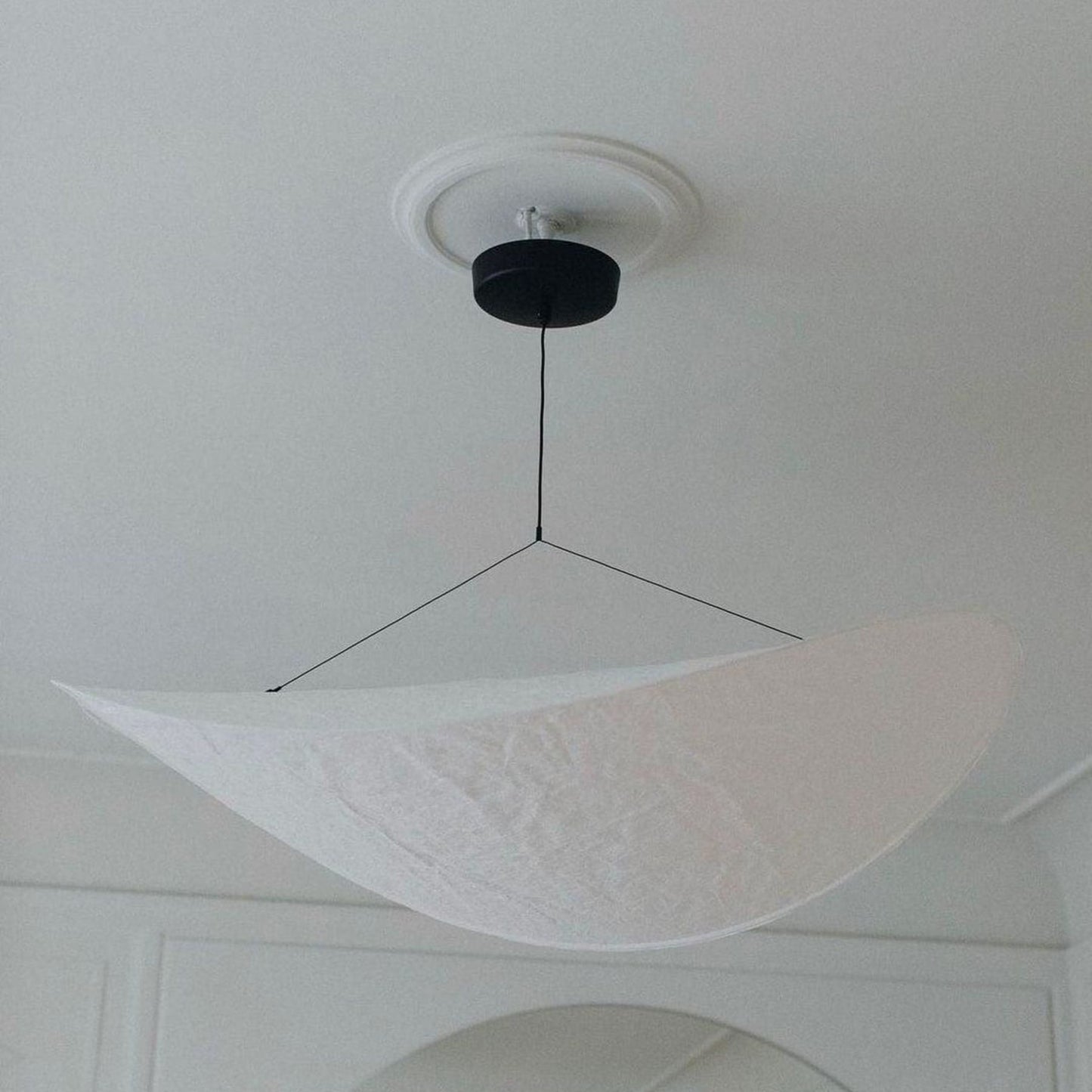 Modern Fabric LED Pendant Light