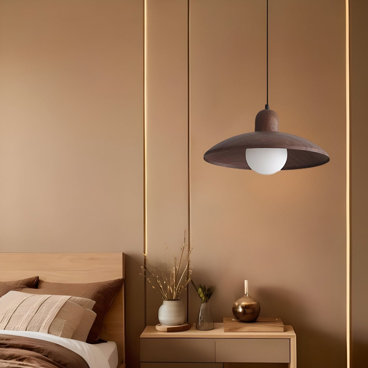 Scandinavian Iron LED Pendant Light