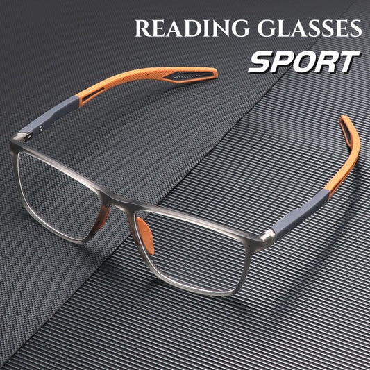 Titanium Progressive Glasses - Ultra Light Anti Blue Reading Lens