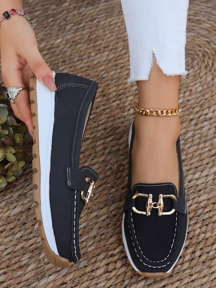 Women's Non-Slip Orthopedic Loafers - Walking Shoes with Arch Support