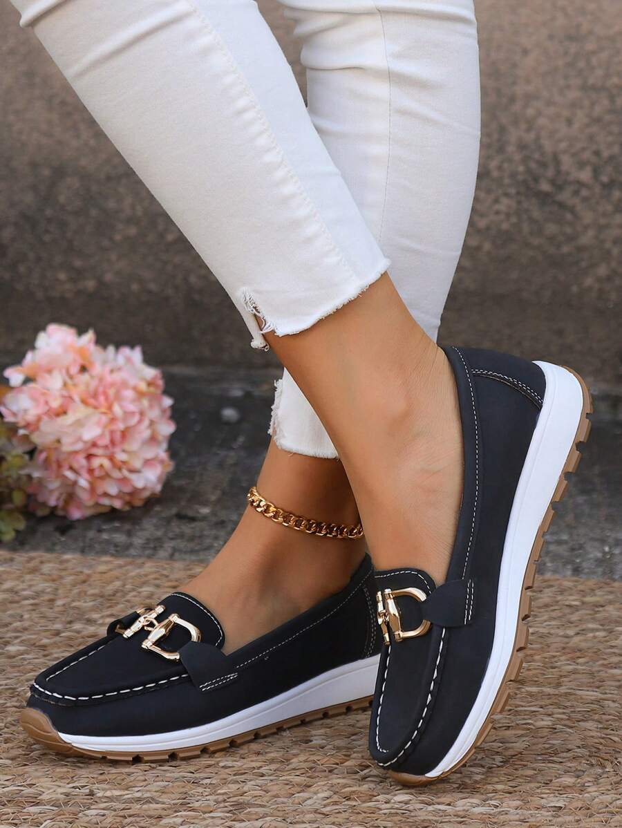 Women's Non-Slip Orthopedic Loafers - Walking Shoes with Arch Support