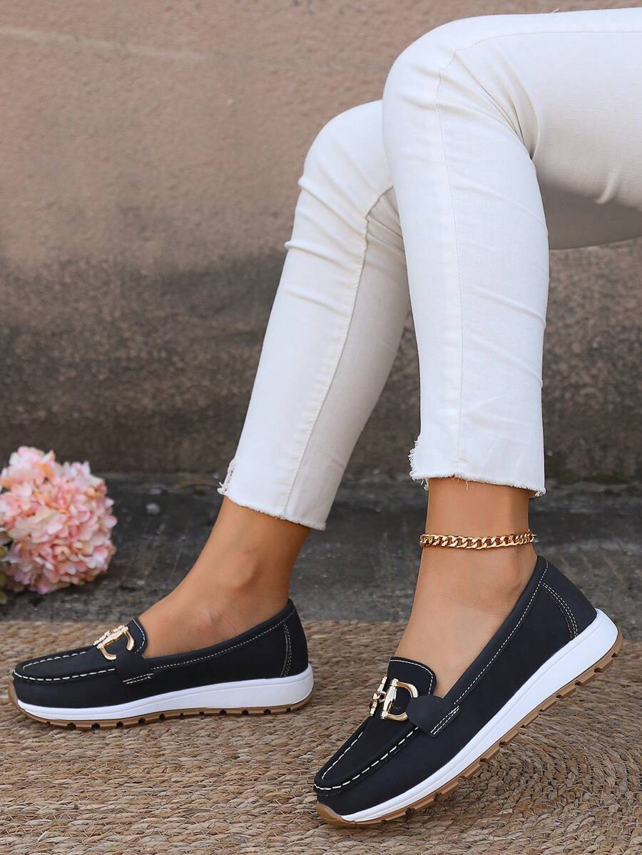 Women's Non-Slip Orthopedic Loafers - Walking Shoes with Arch Support