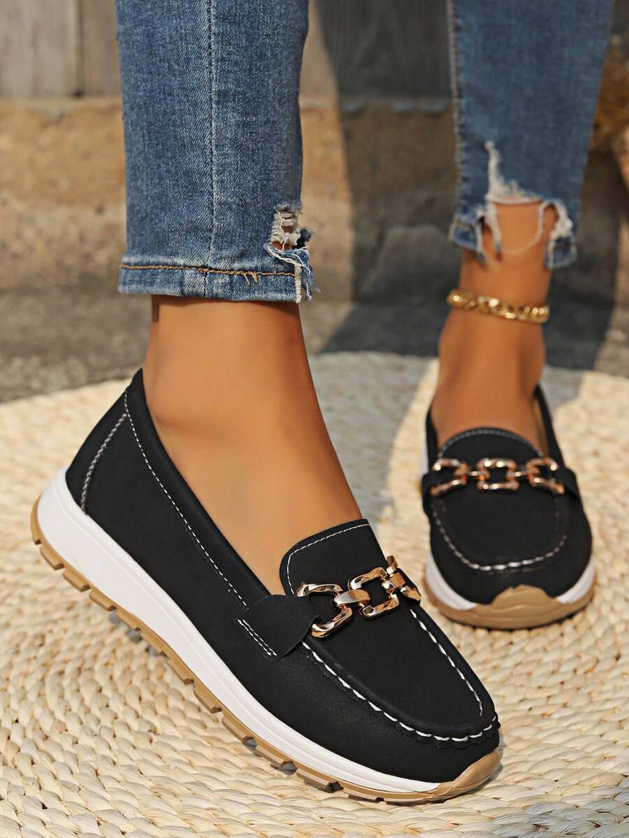 Women's Non-Slip Orthopedic Loafers - Walking Shoes with Arch Support