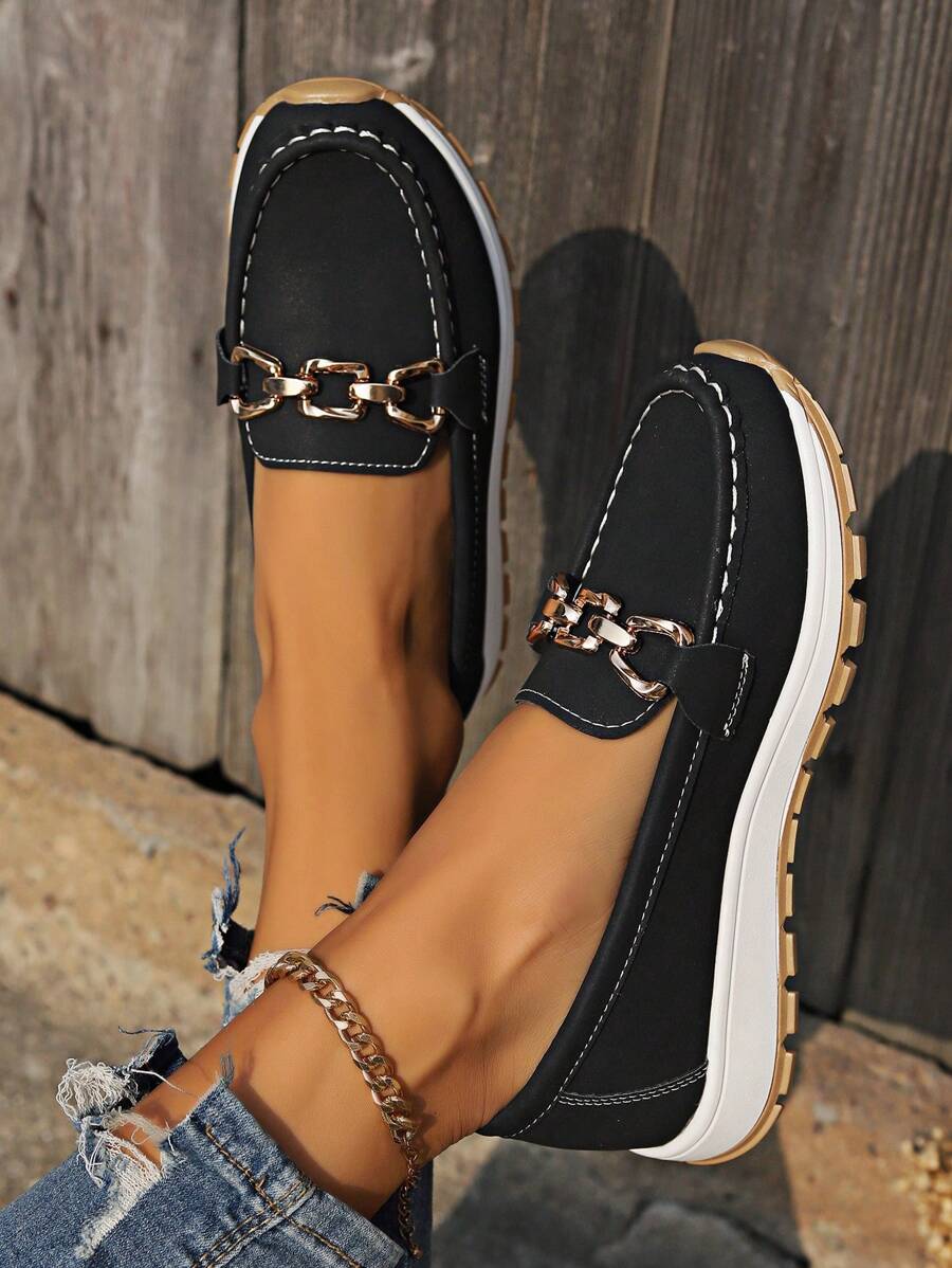 Women's Non-Slip Orthopedic Loafers - Walking Shoes with Arch Support