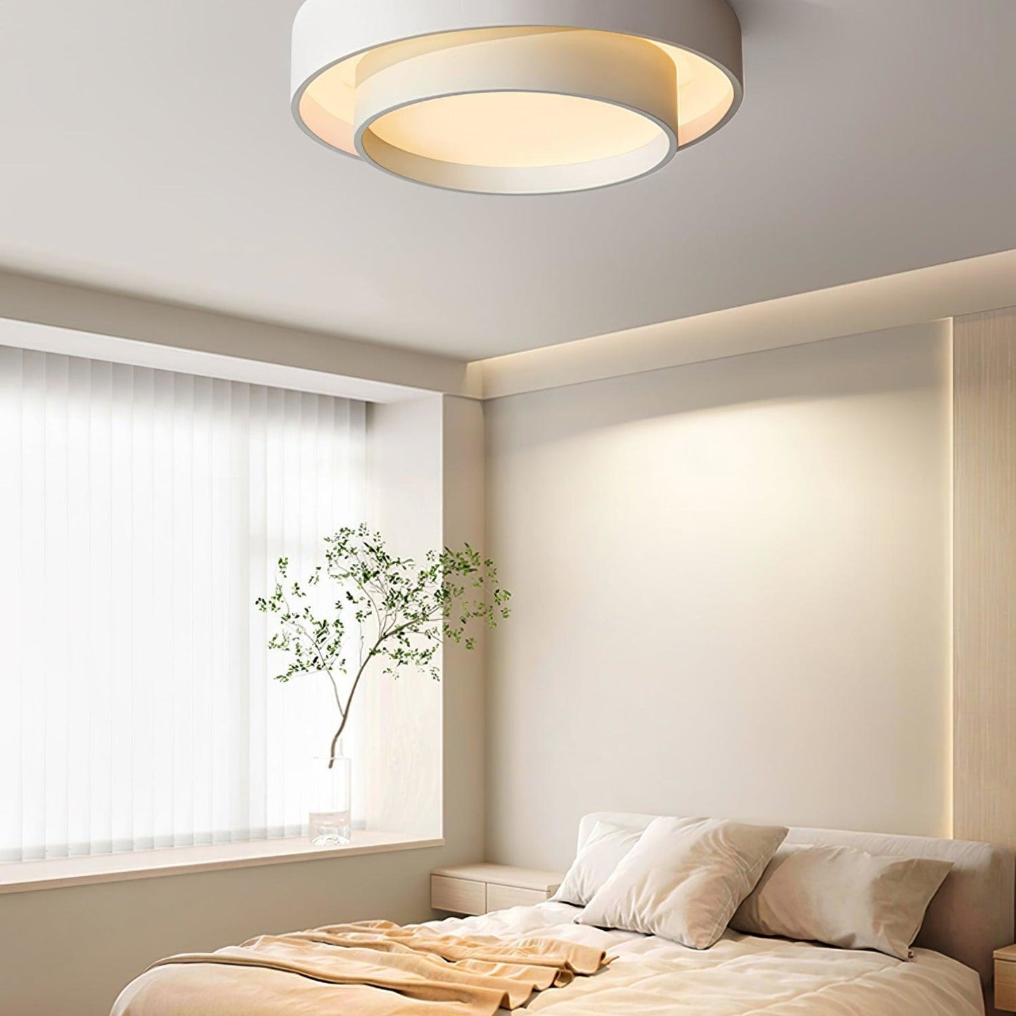 Modern Flush Mount LED Ceiling Light