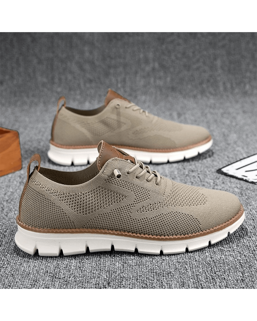 Men's Modern Comfort Everyday Sneakers Lightweight Mesh Walking Shoes