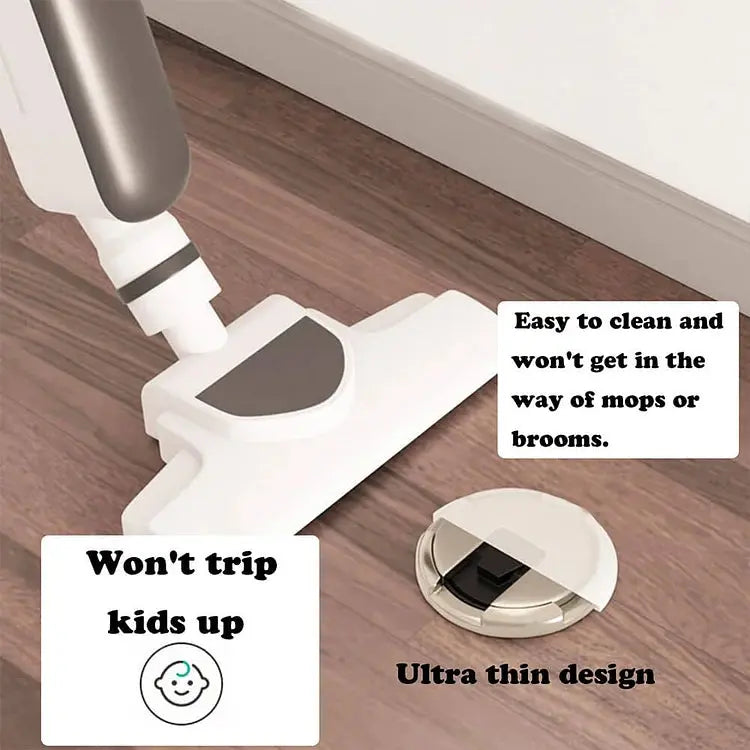 Premium Floor Door Stopper - Heavy Duty Press To Lock Catch Pack