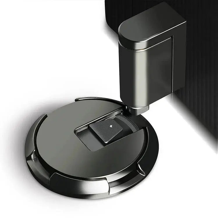 Premium Floor Door Stopper - Heavy Duty Press To Lock Catch Pack