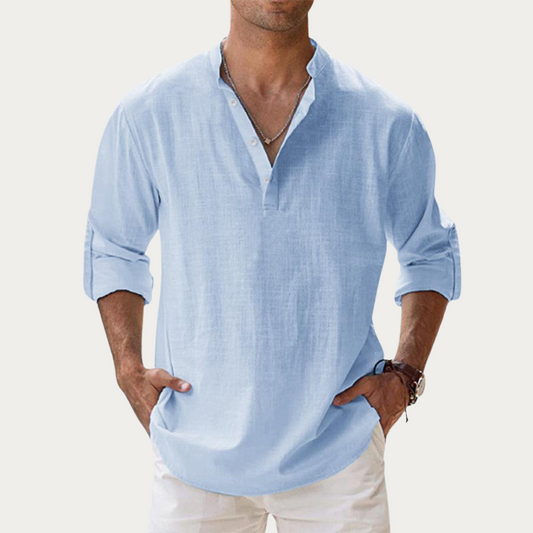 Men’s Casual Button-Up Shirt