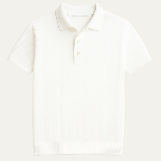 Men’s Jacquard Polo Shirt