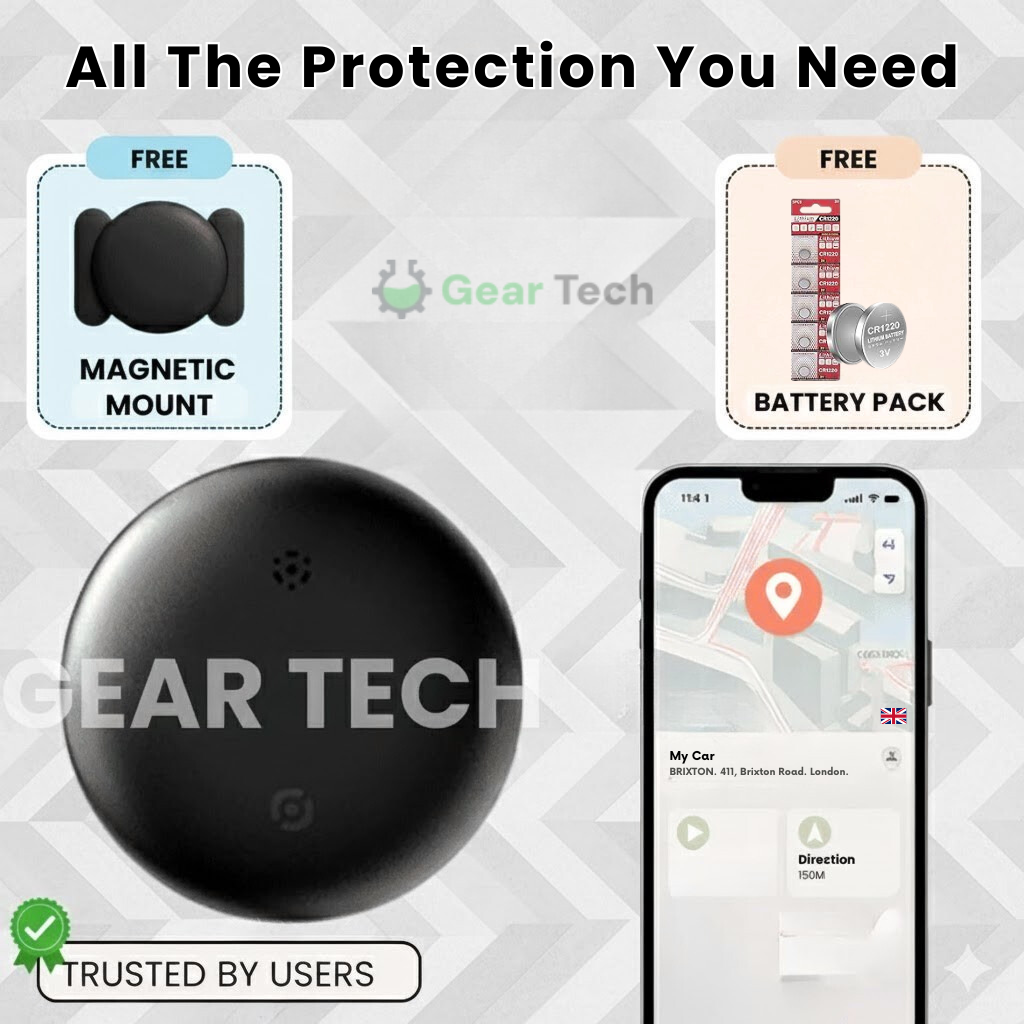 24/7 GPS Vehicle Tracker No Monthly Fee iOS Android Security Cam