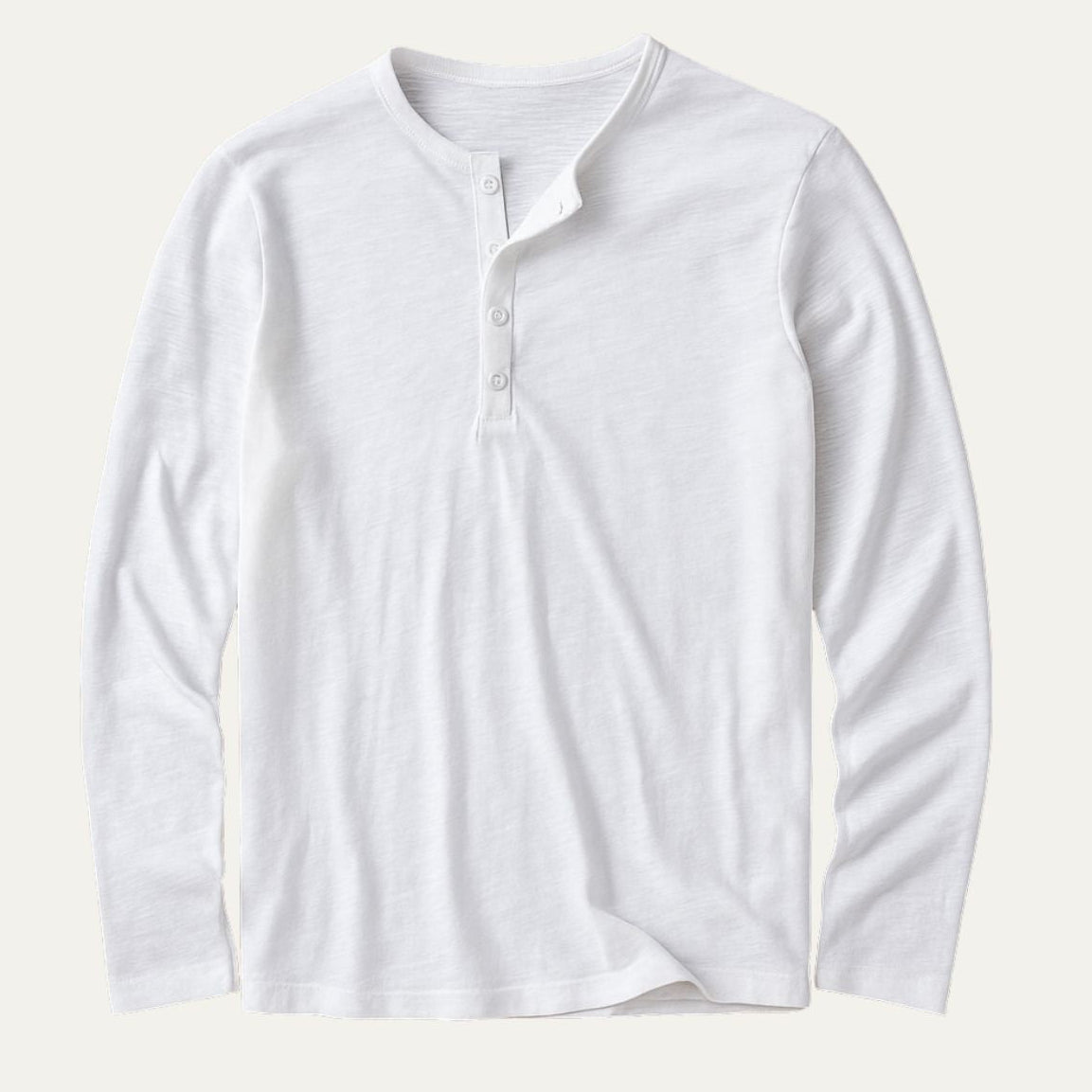 Men’s Band Collar Polo Shirt