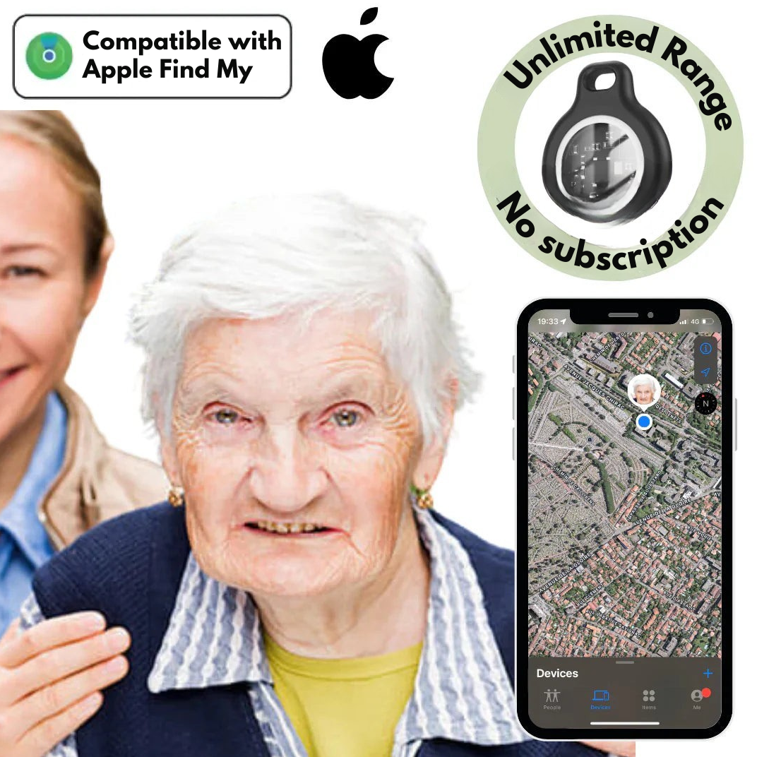 GPS Tracker for Seniors – Real-Time Location, No Subscription Required
